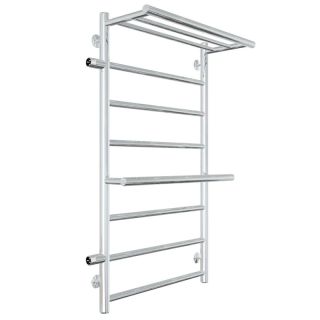 Полотенцесушитель водяной Laris Лавина 73208021 левый с полками П9 50x80см хром